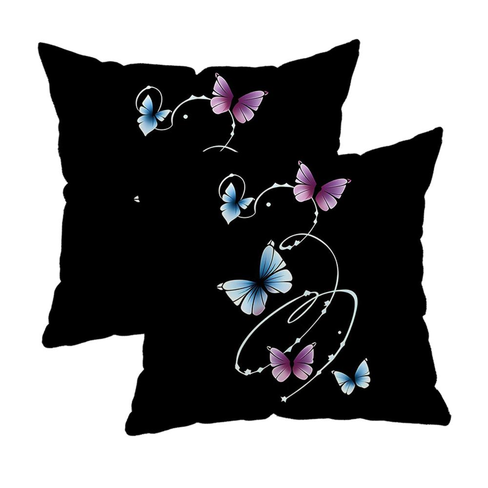 Elegant Girl Face Printed Pillowcasezipper Design, Decorative Pillowcase, 45X45 Cm Pillowcase