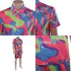 New Cross-border Movie Barbie Cos Costume For Barbie Ken Punk Style Jacket Moisture-wicking Fabric