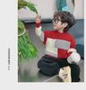 Boys' Autumn/Winter 2023 Thick Pullover Sweater for New Year's - Stylish and Warm
