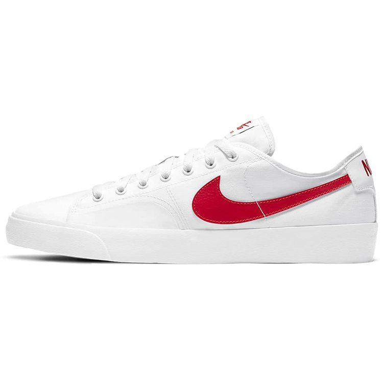 

Nike Blazer Court SB White University Red Unisex Sneakers Black CV1658-100 42.5
