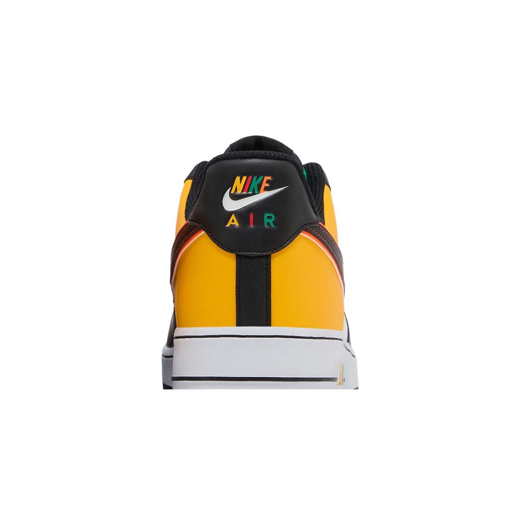 Nike Air Force 1 Low 'Sunburst' (Unisex) White / Black-lucid Green Skateboard Shoes CK9282 100