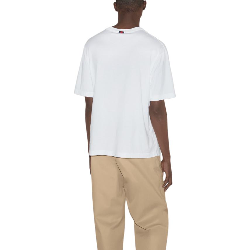 GUCCI T-Shirts Men's White Crew Neck Moderate 791547-XJGJT-9692