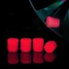 Luminous Valve Caps Fluorescent Night Car Tire Valve Caps Motorcycle Bike Glowing Decor Wheel Nozzles Tyre Cap Car Accessories Stem Caps1