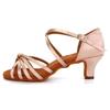Średni obcas 5 cm profesjonalne damskie buty do tańca latynoskiego salsa buty do tańca towarzyskiego kryty