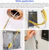 4mm*33cm Multi-function Fiberglass Push Pull Rod with Hook and Hole Tips Hand Tool