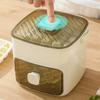 Portable Ice Maker For Freezer With Ice Fast, Compact Countertop Design & Storage Drawer,One For Home, Household & Outdoor Use