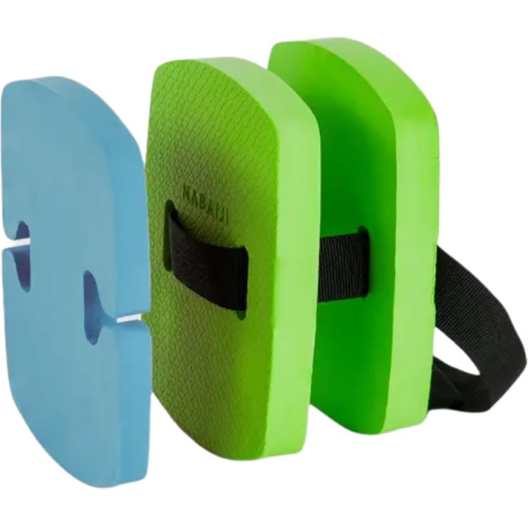 DECATHLON Swimming Boards & Floating Boards Kids' Cyan/fluorescent Grass Green 8853051