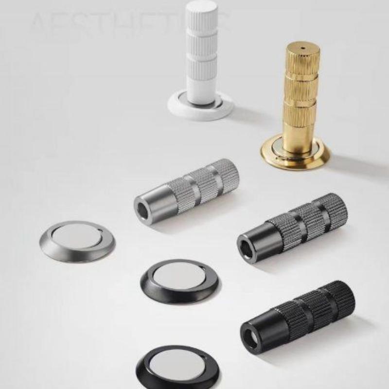 Door Suction Strong Magnetic Invisible Suction Perforation-free Hidden Bathroom Bedroom Door Stop Door