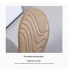 2022 Autumn Women's Ultra-Fiber Thick Sole White Casual Loafers with Color Blocking for Pregnancy