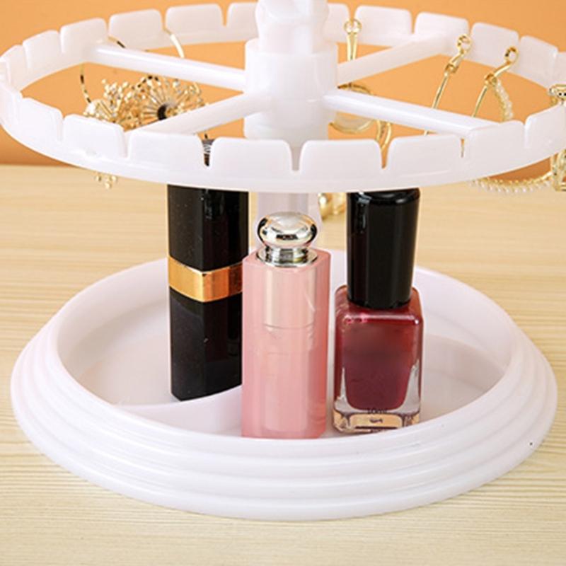 Einzigartiger Schmuckhalter Kreatives drehbares Halskettenregal Schmuckausstellungsregal Ausstellungsregal für Schmuck für Frauen