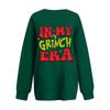 Women's Casual Fashion Long Sleeve Christmas Printed Round Neck Sweatshirt Top