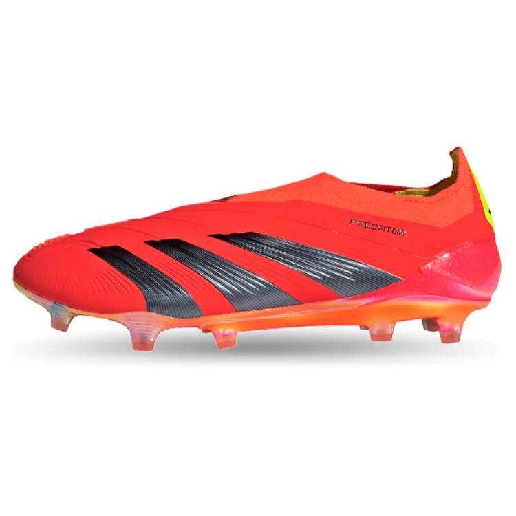 New Adidas Predator Elite Laceless Fg Solar Red Core Black Team Solar Yellow IF8885