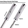 Alloy Steel SDS Plus Extension Shaft High Carbon Steel Extension Shaft Set  For Drill Bits