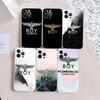 Fashion Brand B-Boy L-London Transparent Soft Phone Case For IPhone 15 12 14 16 17 13 Plus 11 Pro Max 13 Pro