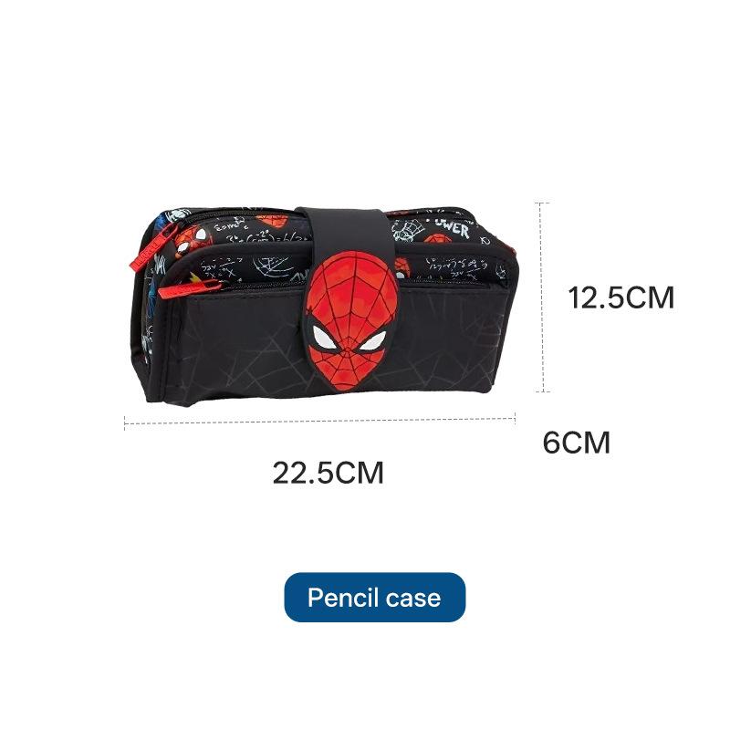 Smiggle Mask Spider-Man Large Schoolbag for Cool Boys High Capacity Book Backpack 2pcs