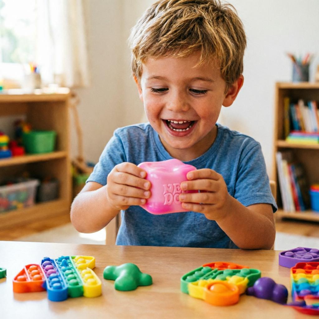 1Pc 3D Candy Cube Squishy Toy Adult Stress Relief Squeeze Sensory Decompression Toy Party Favor Gift
