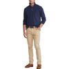 Polo Ralph Lauren Solid Color Small Pony Logo Embroidered Polo Shirt Long Sleeve Men Tops Navy-Blue MNPOKNI16821634-410