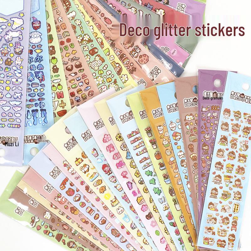 Muzili Deco Dot Stickers - Little Nose Ga - M5 Journal Decoration