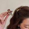 2Pcs Small Cute Letter Hair Clips For Women Girls Mini Clamps Hair Claw Clip Barrettes Crab Korean  Hair Accessories