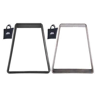 Camping Faltbarer Metallständer Kohlenstoffstahl Aluminiumlegierung Boxständer Outdoor Aufbewahrungsboxen Regale für Reisekochen