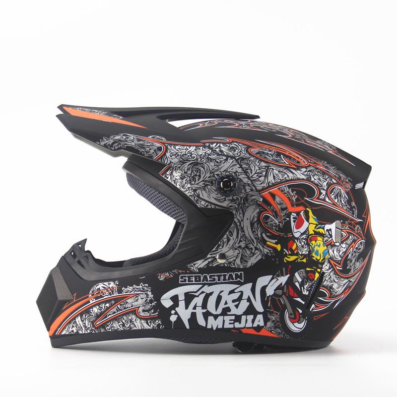 Full Protection Off Road Casco Motorcycle Moto Dirt Bike Motocross Racing Helmet