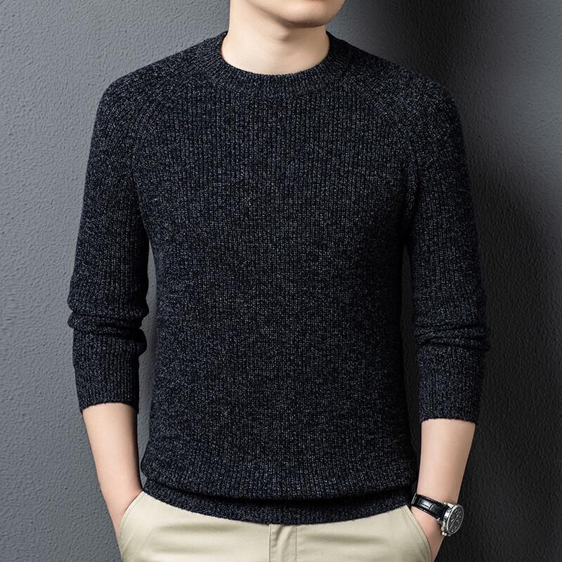 Eliten Men's 100% Wool Thick Winter Sweater