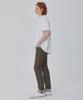 RYUL+WAI Denim Colored Selvedge Pants Khaki