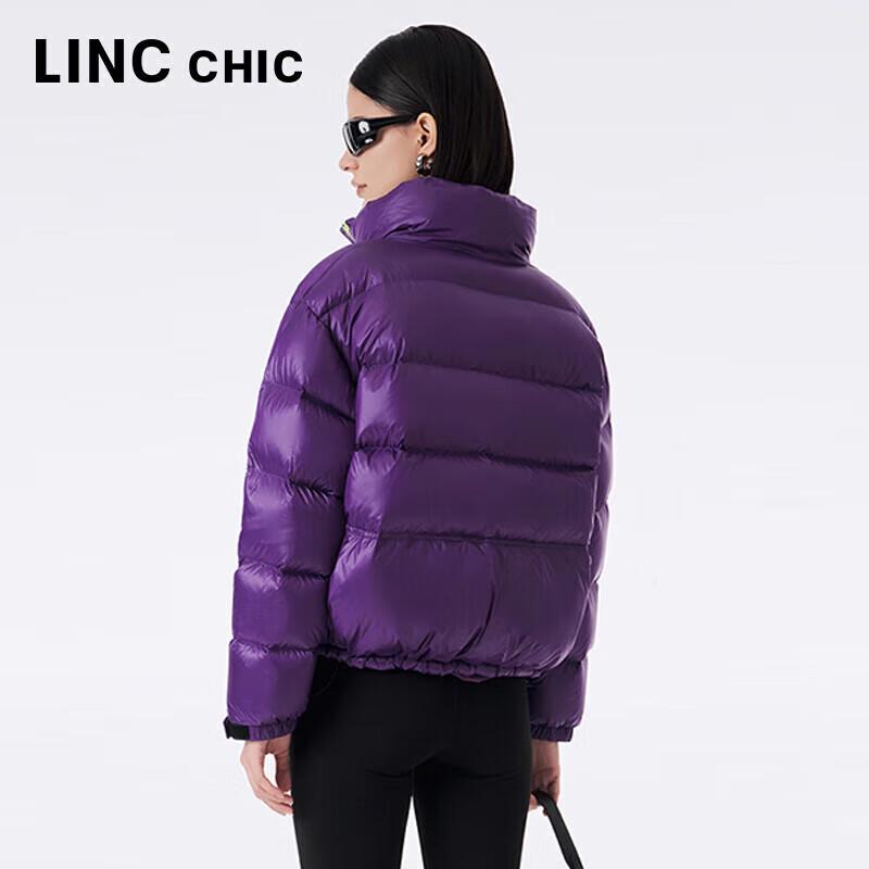 JINYUJIE Women's Short Stand Collar Puffer Down Jacket