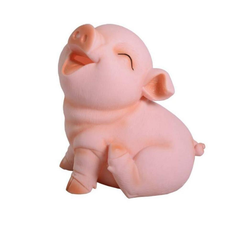 Cartoon Pig Piggy Bank Cute Zodiac Pig Ornaments Large Capacity Animal Saving Box  Home Decor