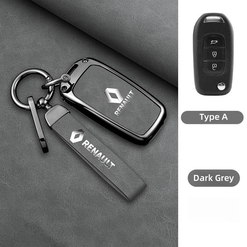 Pour Renault 2026 Nouveaux Enjoliveurs Mode Housse Coque pour Clé de Voiture Pour Renault Koleos Kadjar Captur Megane Talisman Espace Clio Zoe