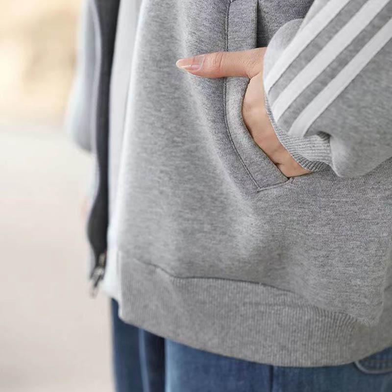 Coat for Women Cotton Winter Padded Thickened Large Size Casual Oversize Loose Double Layer Hooded Jacket