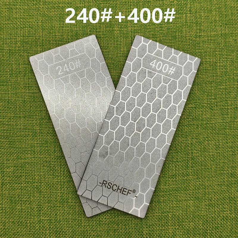 Diamond Knives Sharpening Stone 240# 400# 600# 1000# Grindstone Knife Sharpener Ultra-thin Honeycomb Surface Whetstone