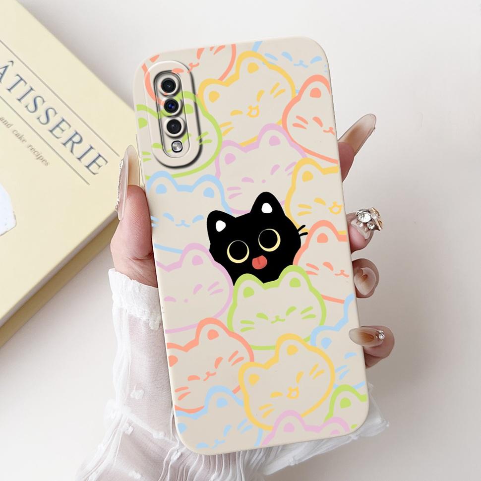Protector Cover For Samsung Galaxy A50 Case Floral Animals Silicone Soft Coque for Samsung A50 SM-A505FN Case Phone Bags