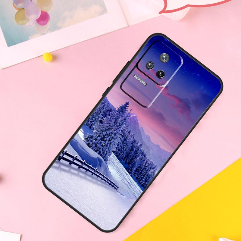 

Winter Landscape Case For Xiaomi 13 14 Ultra 12 Lite 11T 12T 13T Pro POCO M6 Pro X6 X5 X3 F3 F5 M5s Cover Xiaomi 13 Lite