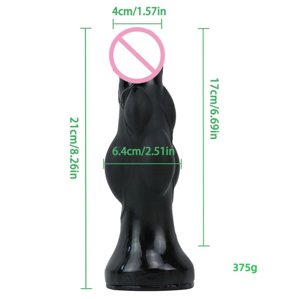 Simulation Shaped Phallus With Ball Shaped Posterior Anal Plug  Fake Penis  Gay Homosexual Sex Toy