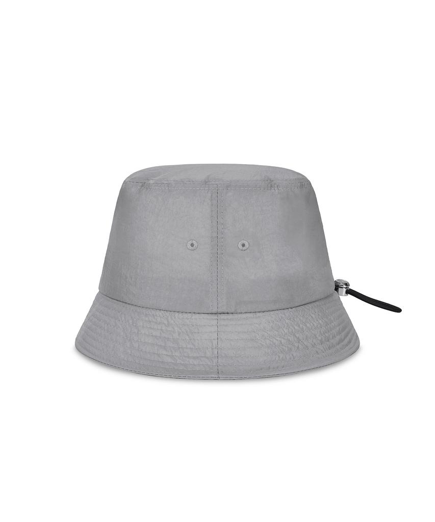 Bajal Flow Vz Nylon Stitch Patch Bucket Hat Grey