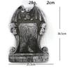 Halloween Foam Tombstone Decoration RIP Skull Graveyard Prop Haunted House Party Garden Cemetery Outdoor Horror Decor Supplies
