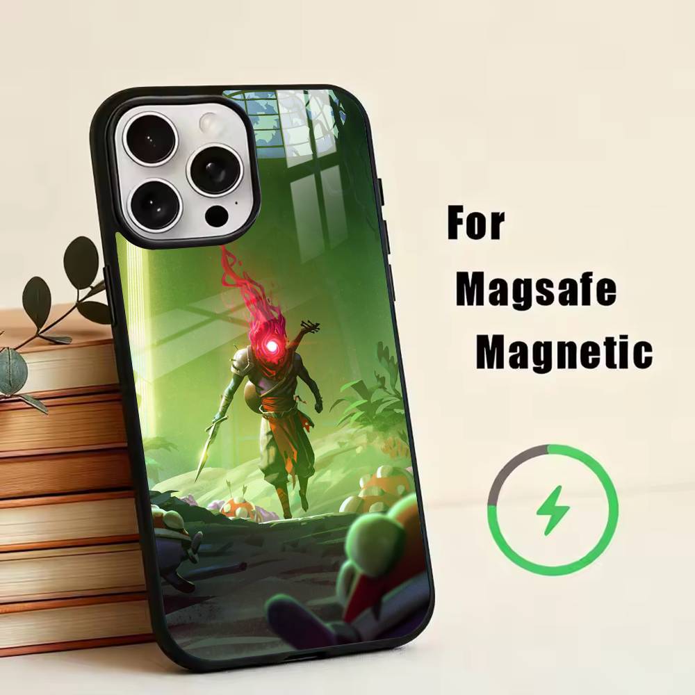 D-Dead Cells  Phone Case For iPhone17,16,15,14,13,12,11 Plus,Pro Magnetic with Magsafe Wireless Charging