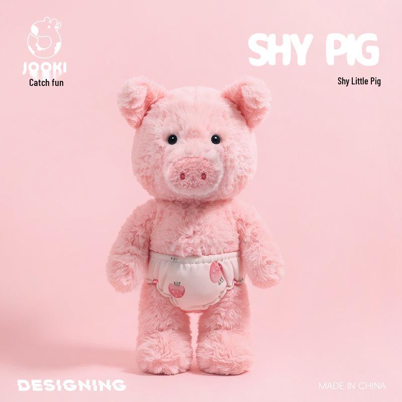 

Милая плюшевая игрушка Серый волк - Застенчивый щенок и подушка для сна для дня рождения девочки Standard