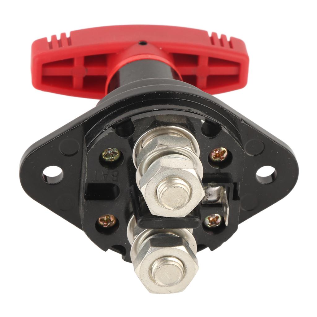 Battery Disconnect Switch 12V 24V Power Cut Off Kill Isolation Rotary Switch for Cars Boats Electrical Product