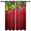 Modern Window Curtains for Living Room Halloween Pumpkin Ghost Curtains for Child Bedroom Kitchen Decor Blinds Drapes