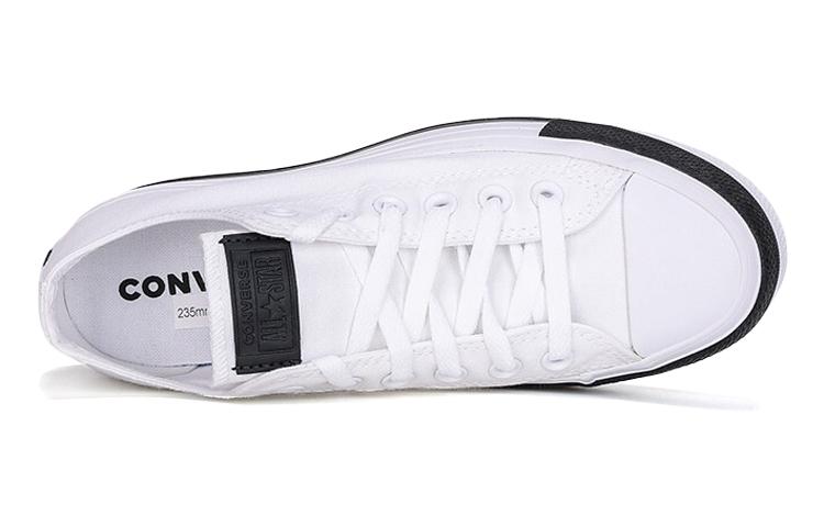 Converse Chuck Taylor All Star Black White Sneakers Women's 568656C
