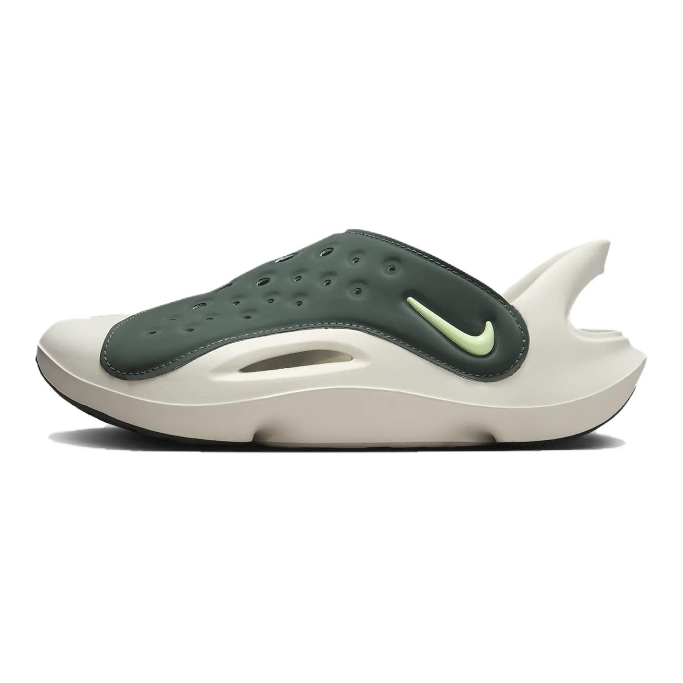 

Nike Swoosh Soft And Comfortable Slip Resistant Abrasion Resistant Children s Sandals Green Kids FV6363-301 32