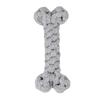 Dog Rope Toy Bone Shaped Dog Chew Toy for Teething Training Interactive Play Cotton Rope Pet Toy for Small Medium Dogs
