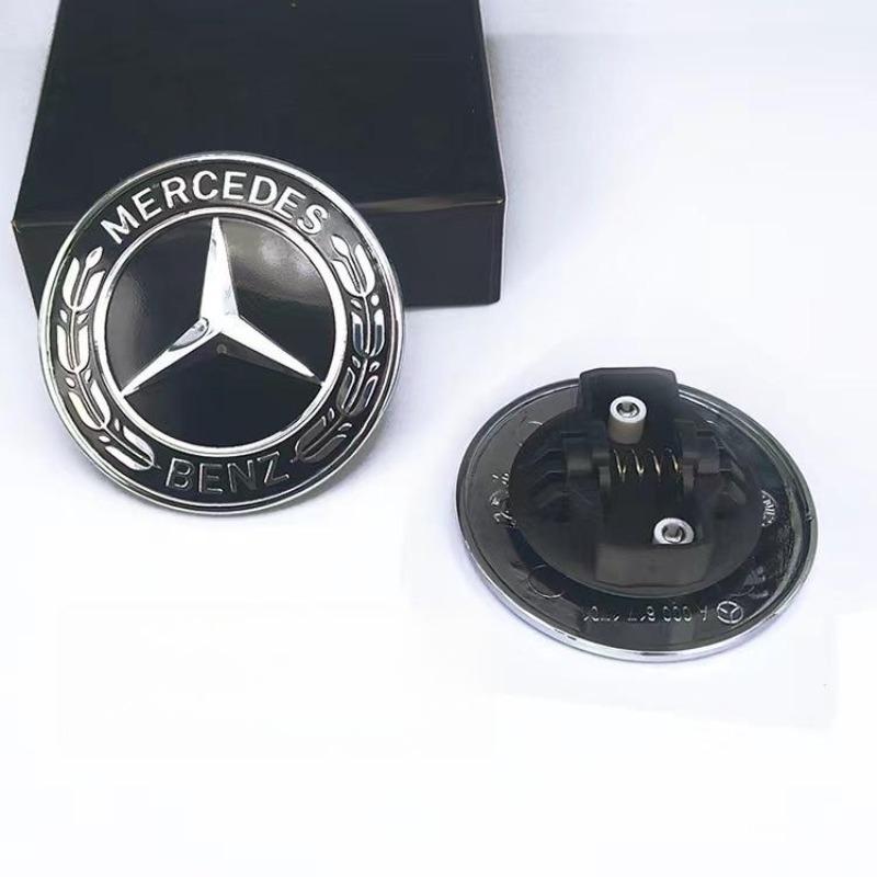 1ks 57mm Přední kapota auta Znak Odznak Kapota Příslušenství pro auta Pro Benz W204 W205 W212 W213 W221 W177 W246 GLA GLC CLA