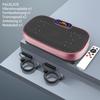 Vibration Plate Training Device, Whole Body Training Fitness Platform, with Resistance Bands for Home Training Equipment with Speed Control