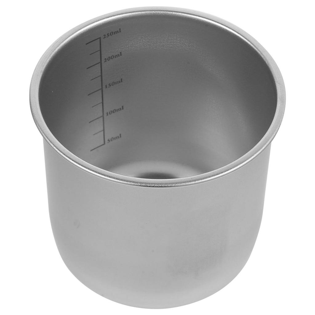Stainless Steel Rice Measuring Cup Kitchen Measuring Cup Baking Cooking Holder Food-Grade Non-Stick Scaled Container