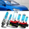 Compatible with Ford Focus 2012-2018 Lights Headlights Bulbs, H1 High Beams + H11/H9/H8 Low Beam Halogen Headlights and H11 Fog Light, 6 PCS