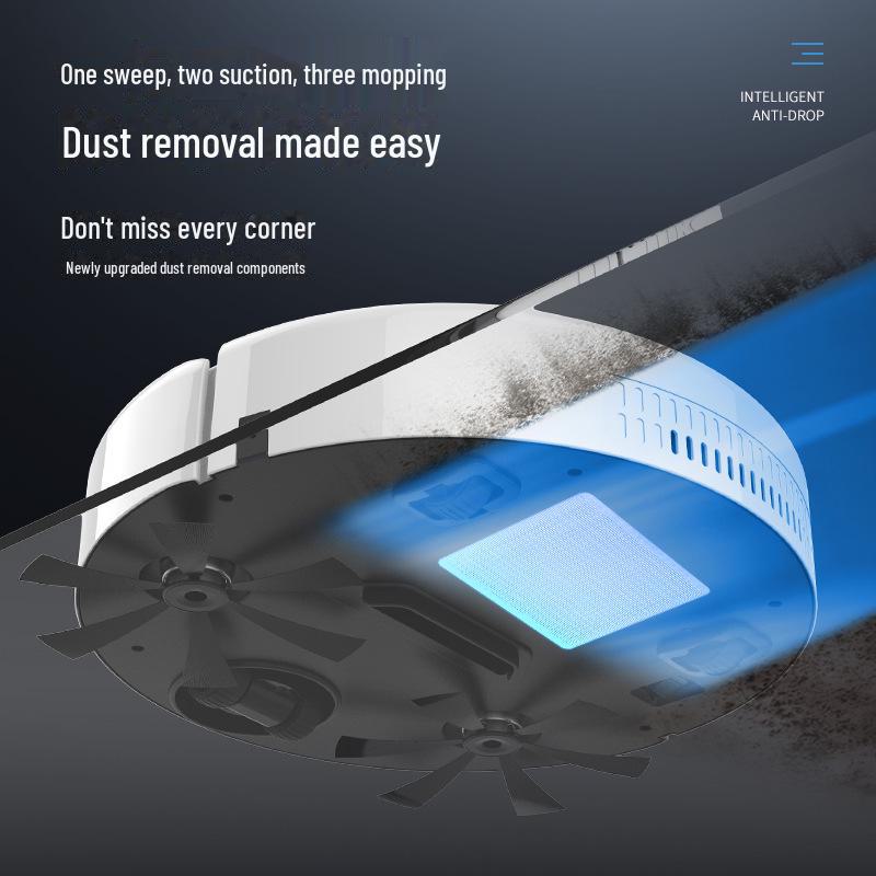 "Automatic Intelligent Sweeping & Mopping Robot - Wireless Mini Vacuum Cleaner for Home"