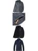 Męska Kurtka Polarowa Plus Size - Wiosna/Jesień Kardigan Outdoor, Luźny Krój Casual, Ciepły Płaszcz dla Osób w Średnim Wieku i Starszych.